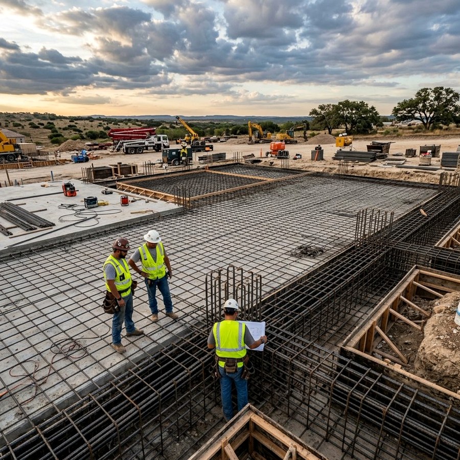 Parking Lot Concrete Demolition Dallas crew and concrete removal work