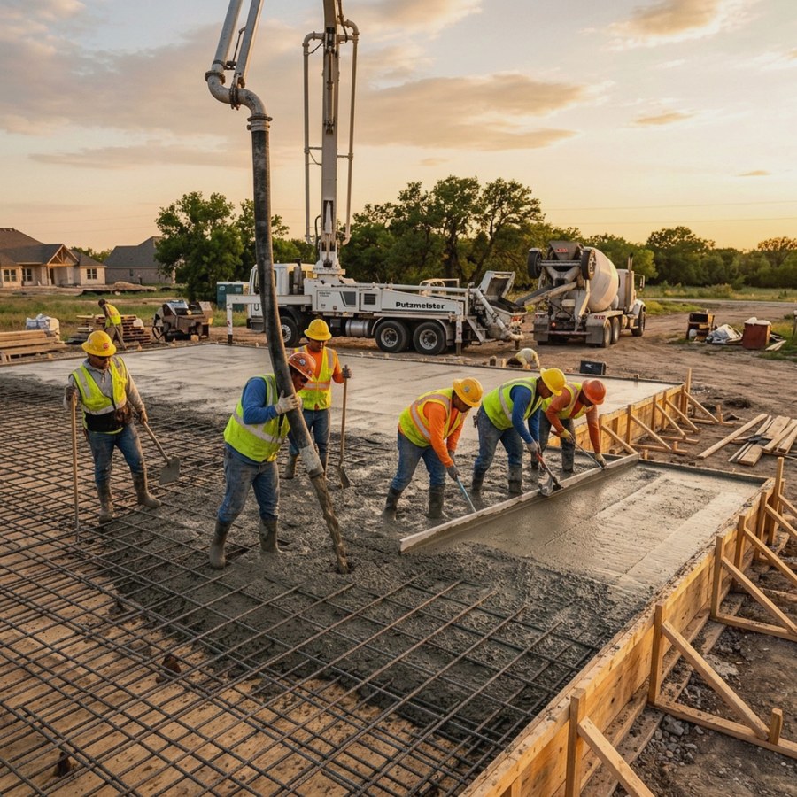 Concrete Slab Removal Dallas crew and concrete removal work